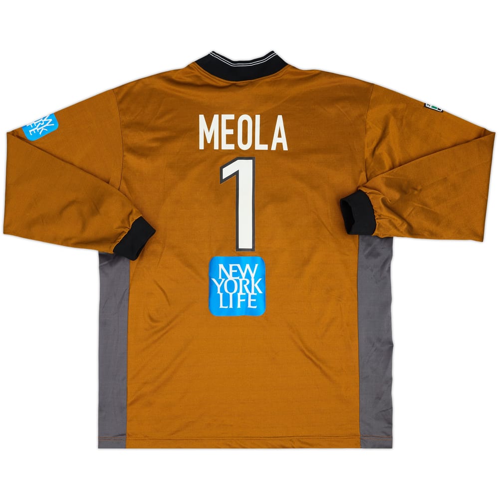 2000 NY/NJ Metrostars Player Issue GK Shirt Meola #1 - 6/10 - (XL)