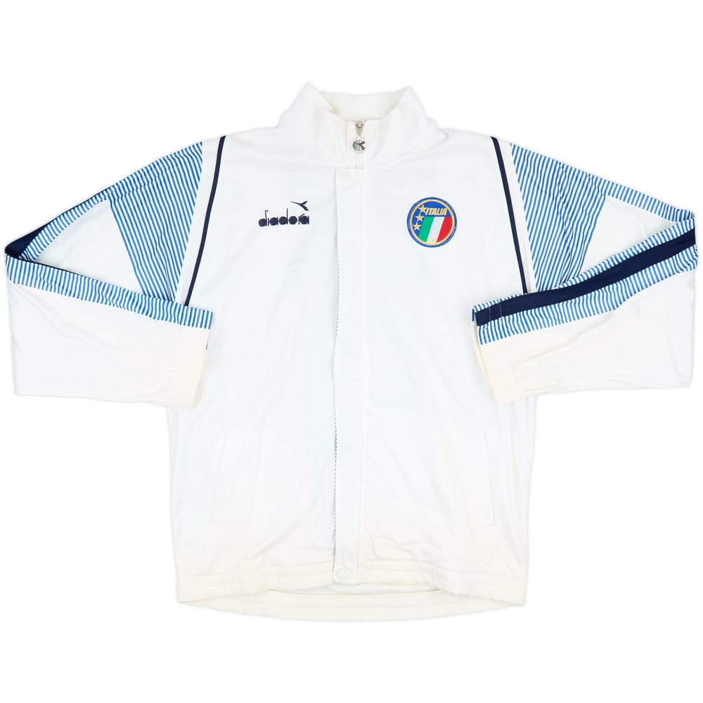 1988-90 Italy Diadora Track Jacket - 8/10 - (L)