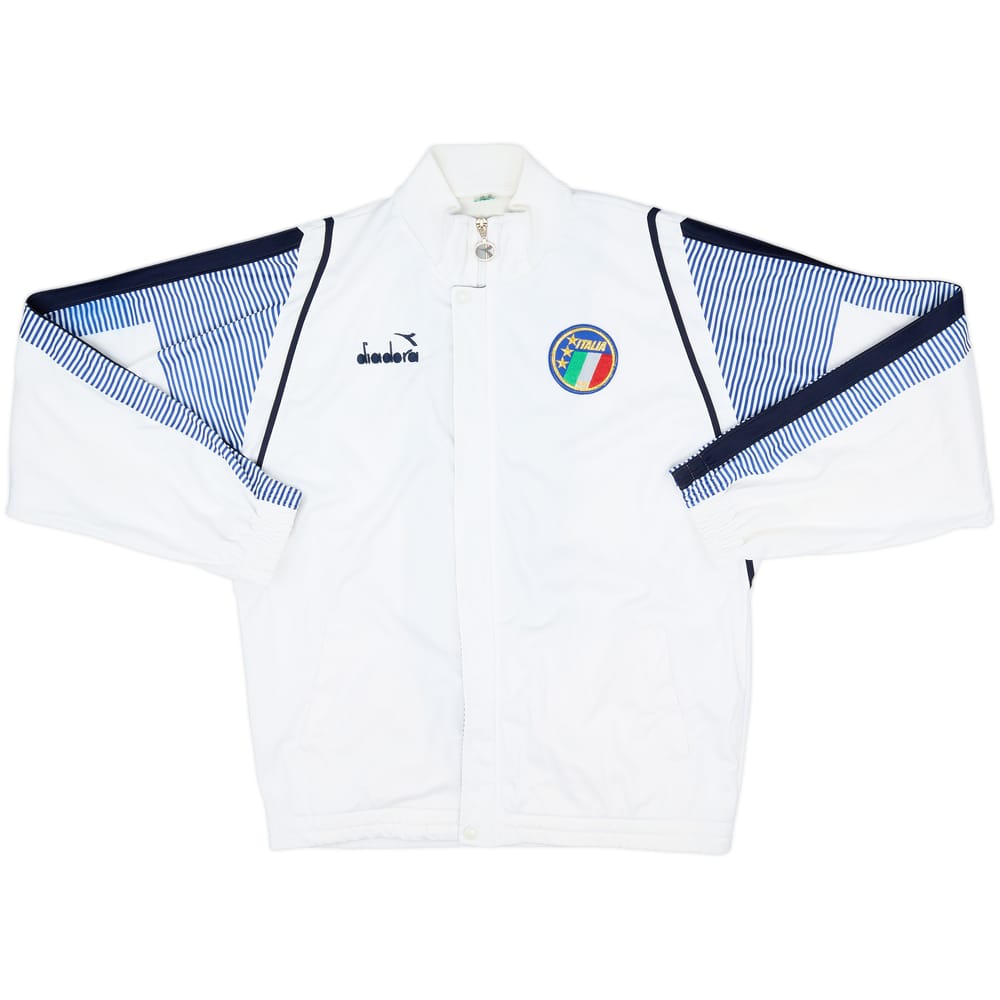 1988-90 Italy Diadora Track Jacket - 8/10 - (L)
