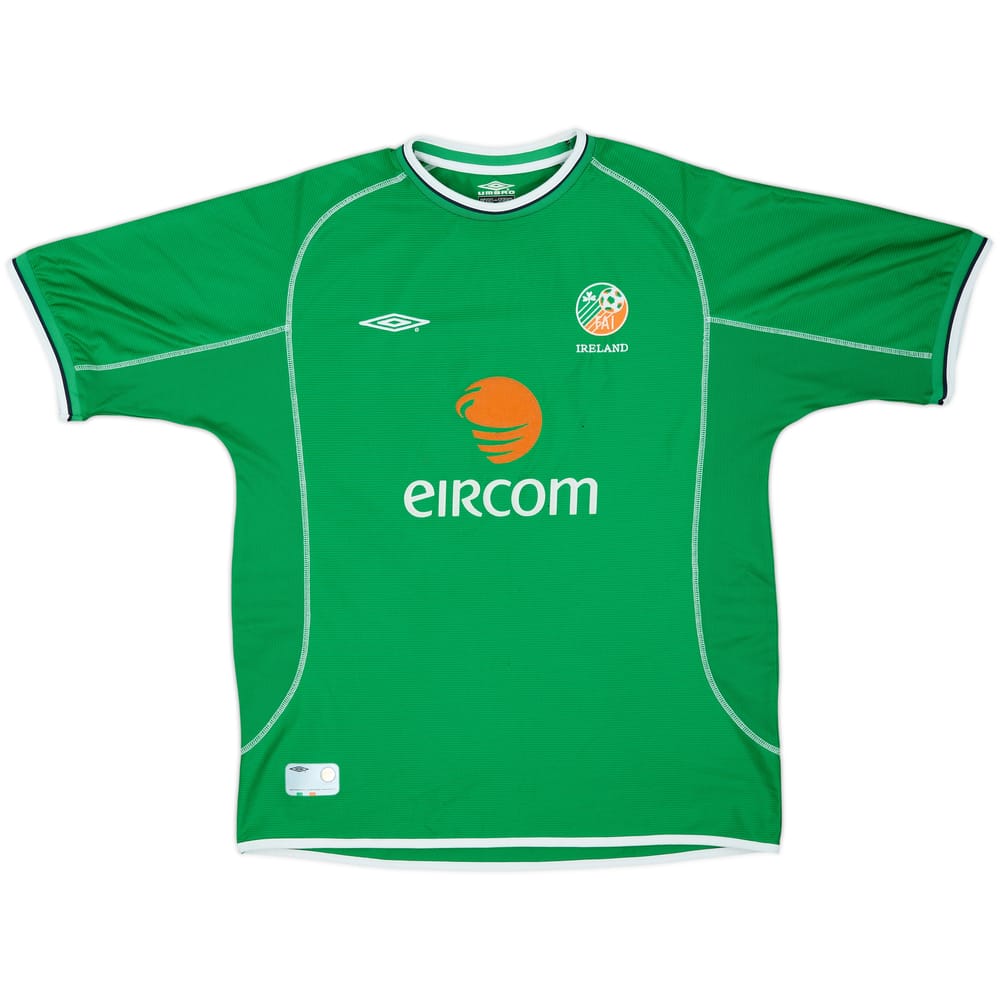 2001-03 Ireland Home Shirt - 5/10 - (XL)