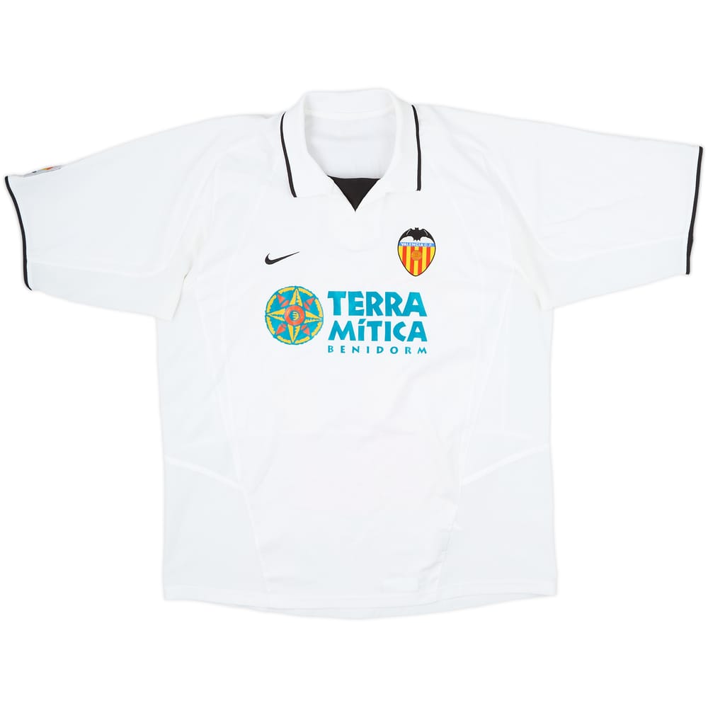2002-03 Valencia Home Shirt - 8/10 - (XL)