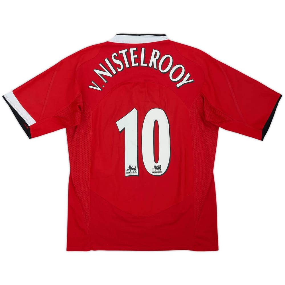 2004-06 Manchester United Home Shirt v.Nistelrooy #10 - 6/10 - (M)