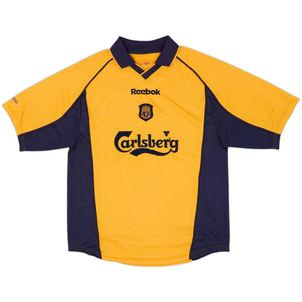 2000-02 Liverpool Camiseta Visitante - 5/10 - (M)