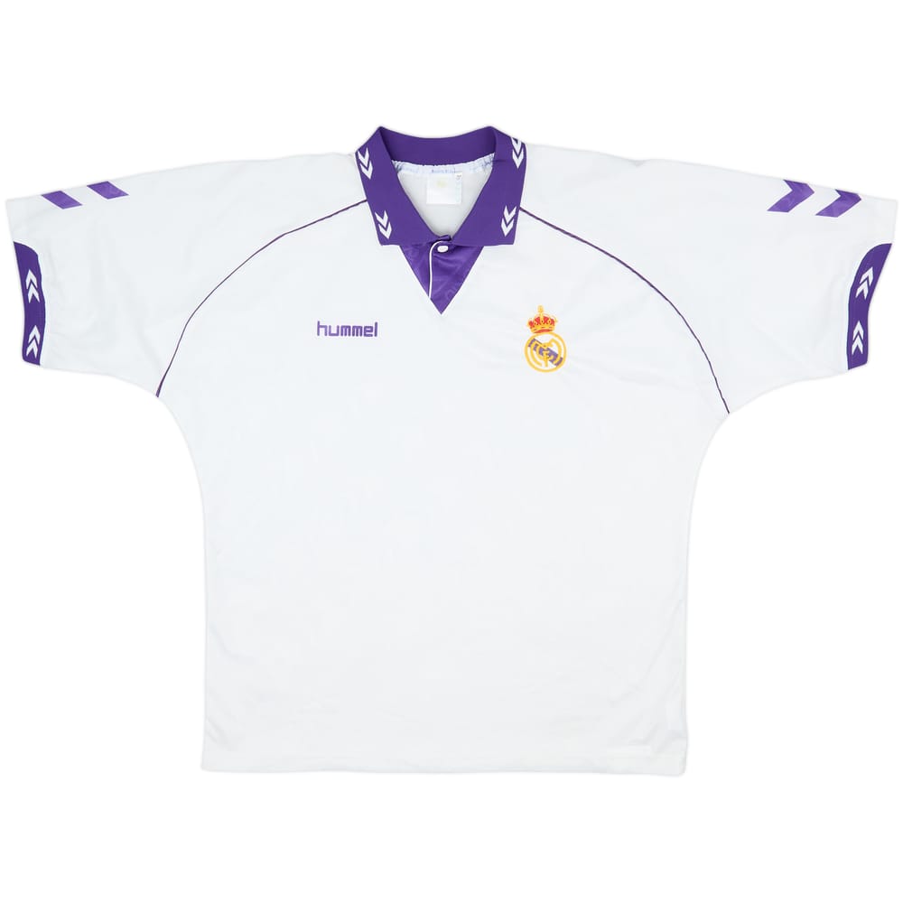 1993-94 Real Madrid Home Shirt - 9/10 - (XL)