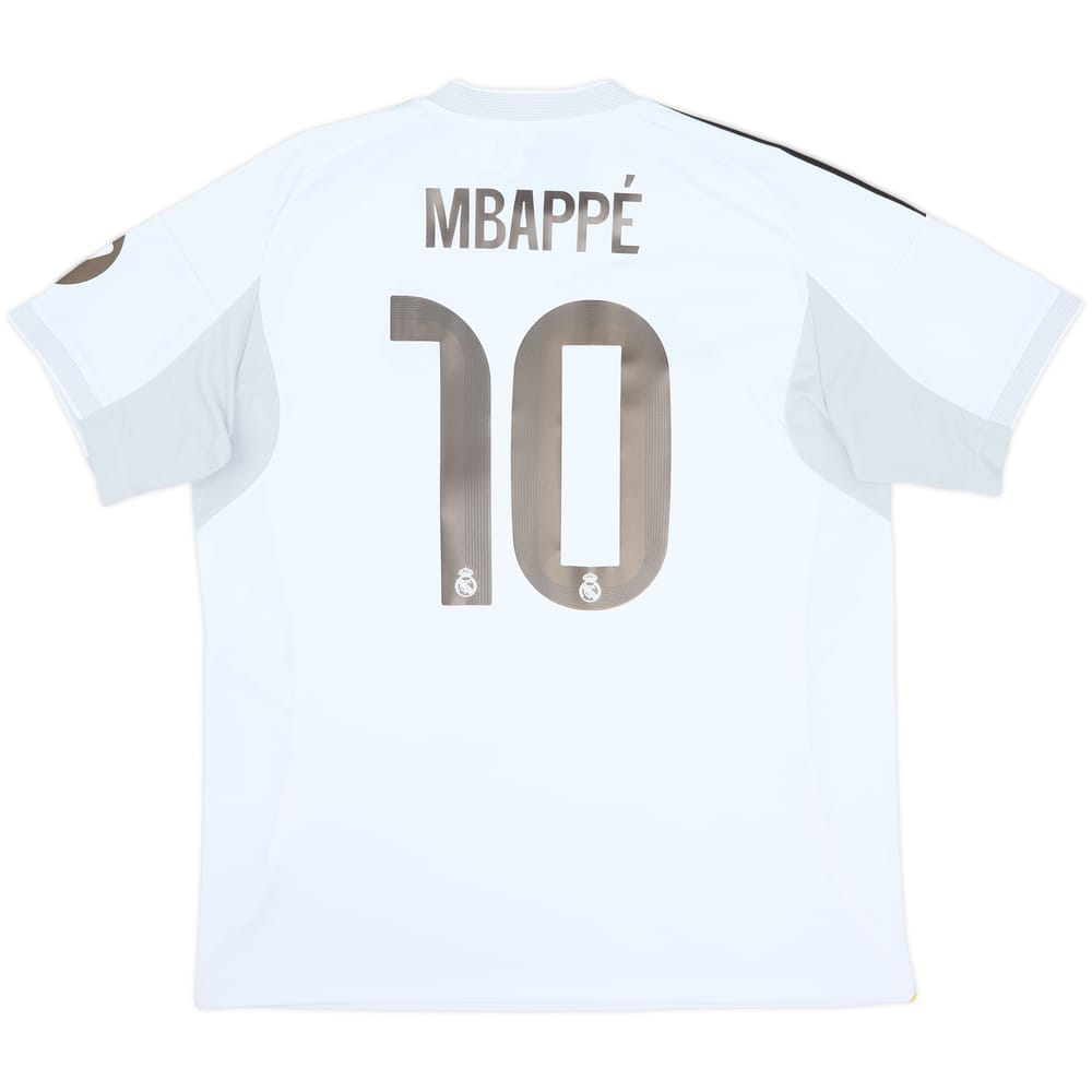 2025-26 Real Madrid Home Shirt Mbappe #10 (XL)