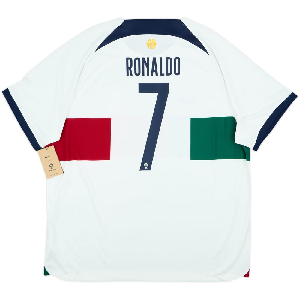 2022-24 Portugal Away Shirt Ronaldo #7 (XXL)