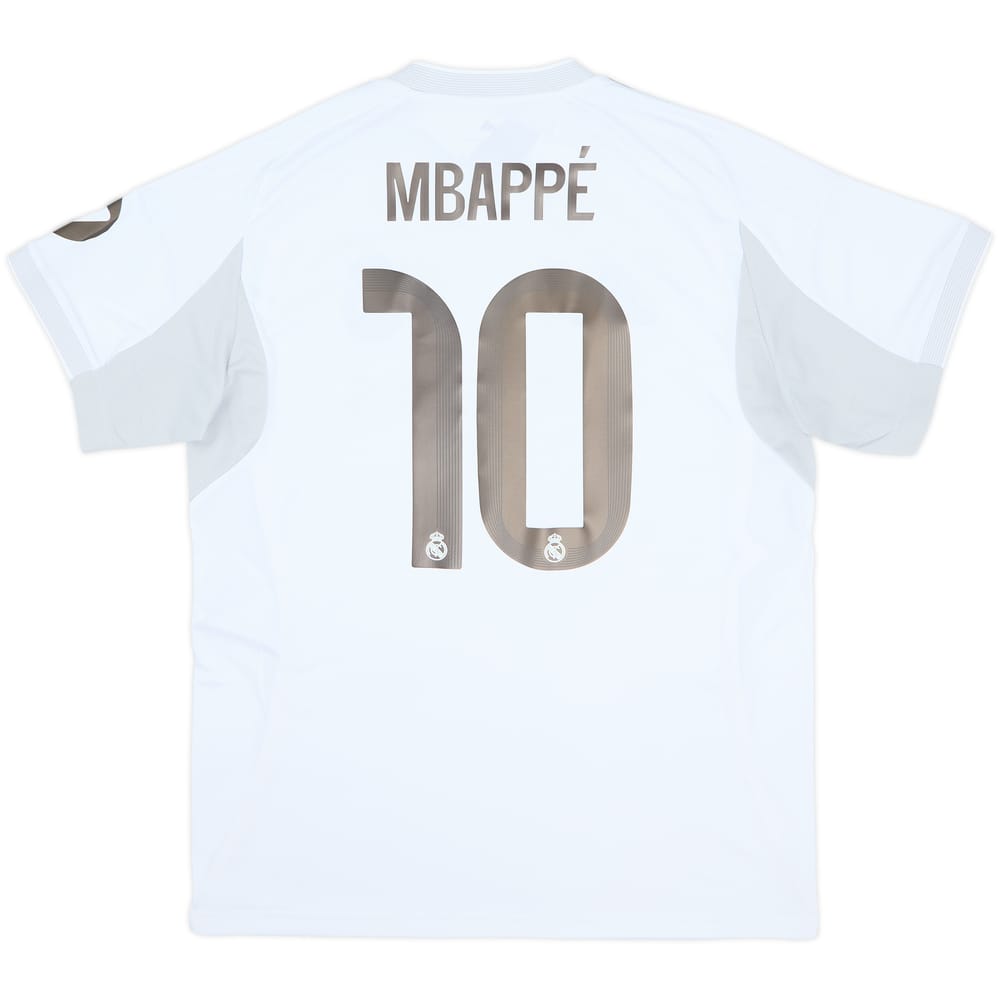 2025-26 Real Madrid Home Shirt Mbappe #10 (L)