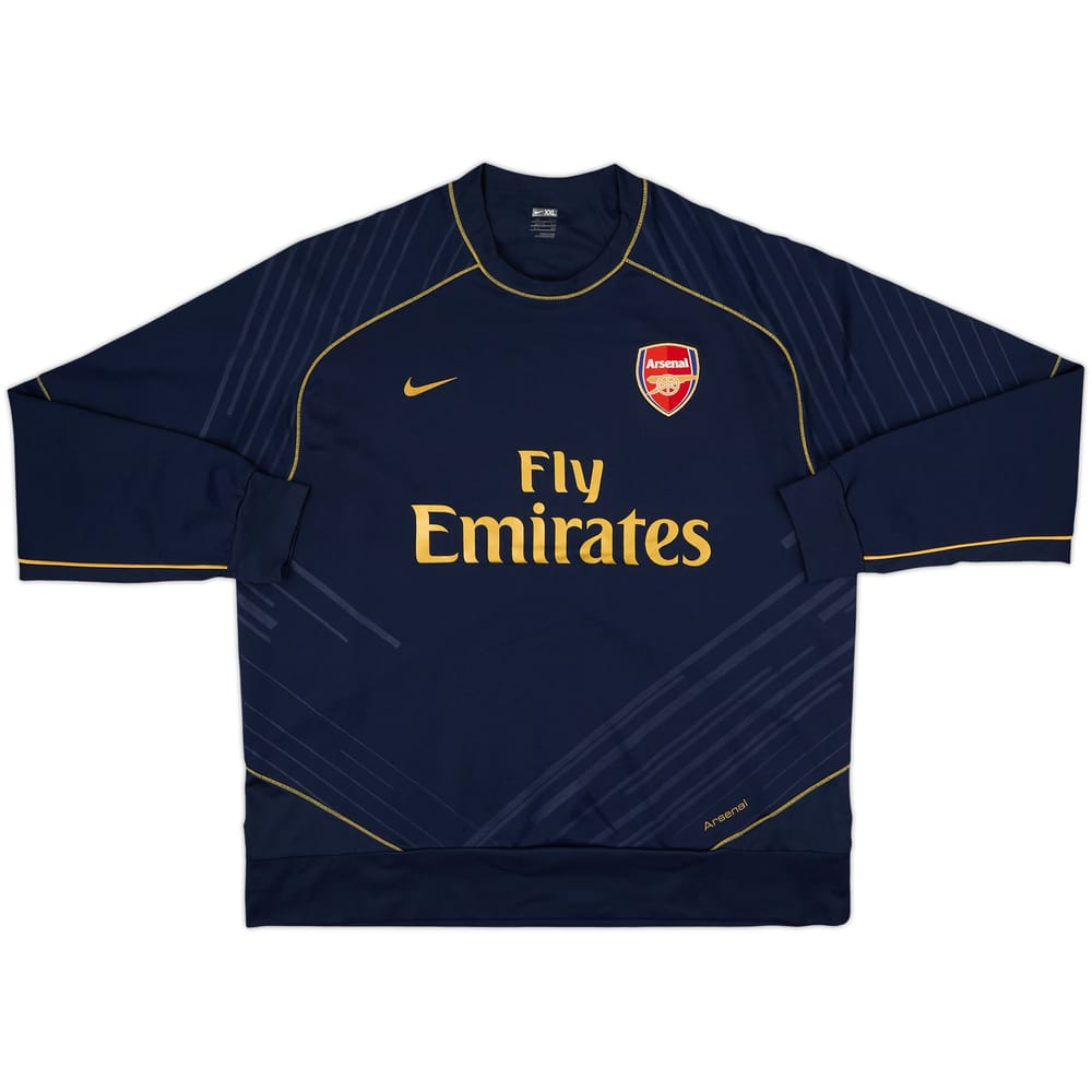 2007-08 Arsenal Nike Sweat Top - 8/10 - (XXL)