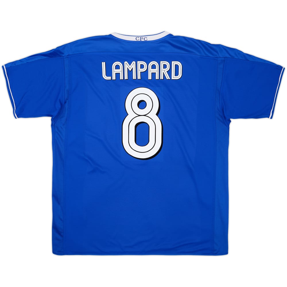 2003-05 Chelsea Home Shirt Lampard #8 - 6/10 - (XL)