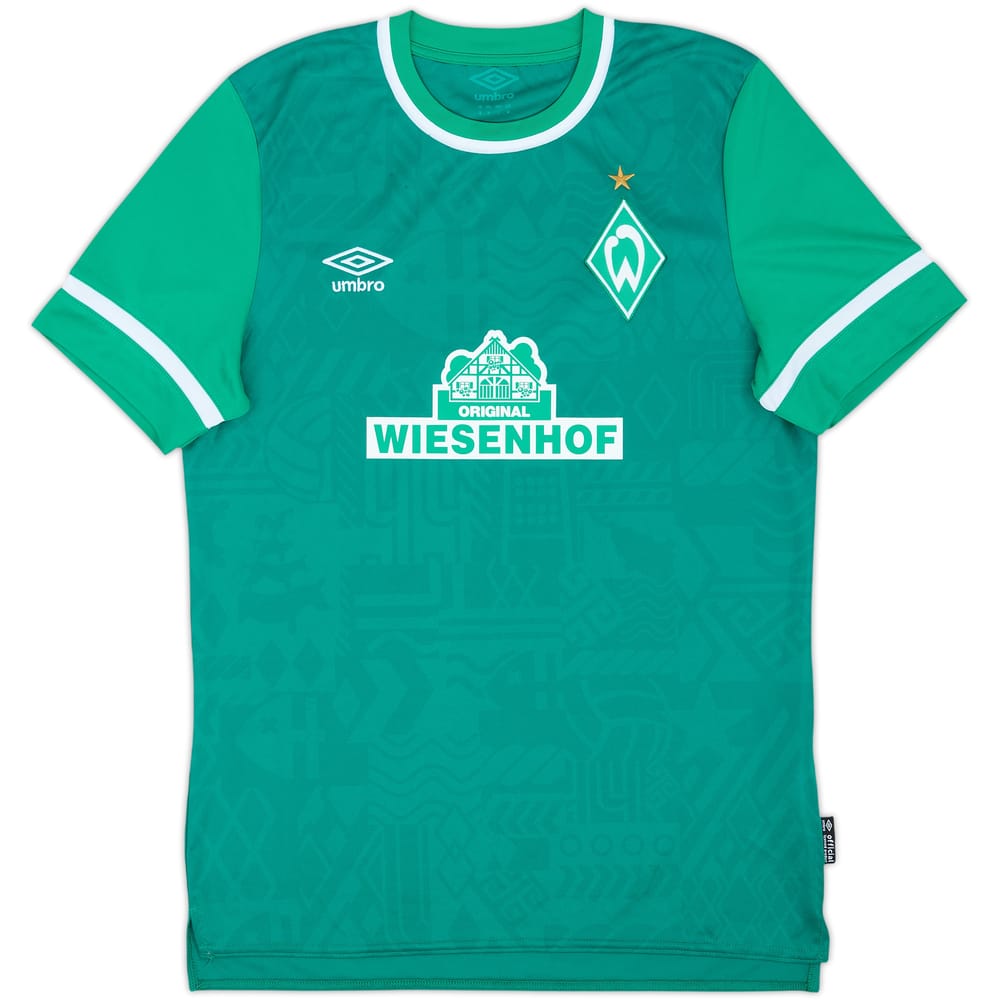 2021-22 Werder Bremen Home Shirt - 9/10 - (M)