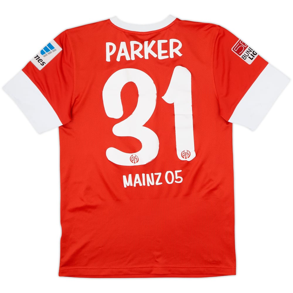 2012-13 FSV Mainz Home Shirt Parker #31 - 6/10 - (S)