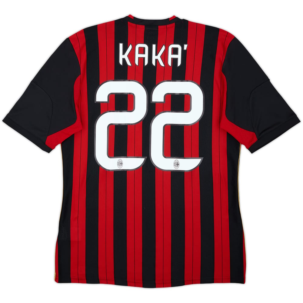 2013-14 AC Milan Home Shirt Kaka #22 - 9/10 - (M)