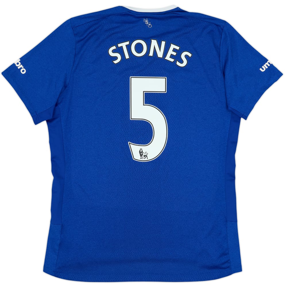 2015-16 Everton Home Shirt Stones #5 - 6/10 - (L)
