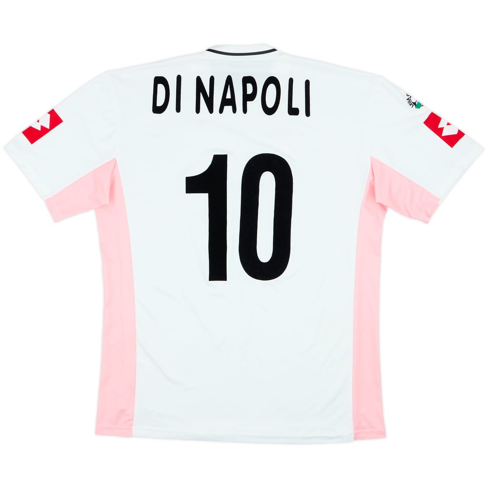 2002-03 Palermo Match Issue Away Shirt Di Napoli #10
