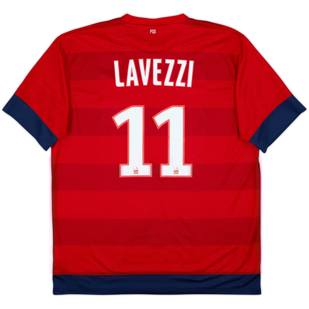 2012-13 Paris Saint-Germain Away Shirt Lavezzi #11 - 8/10 - (XL)