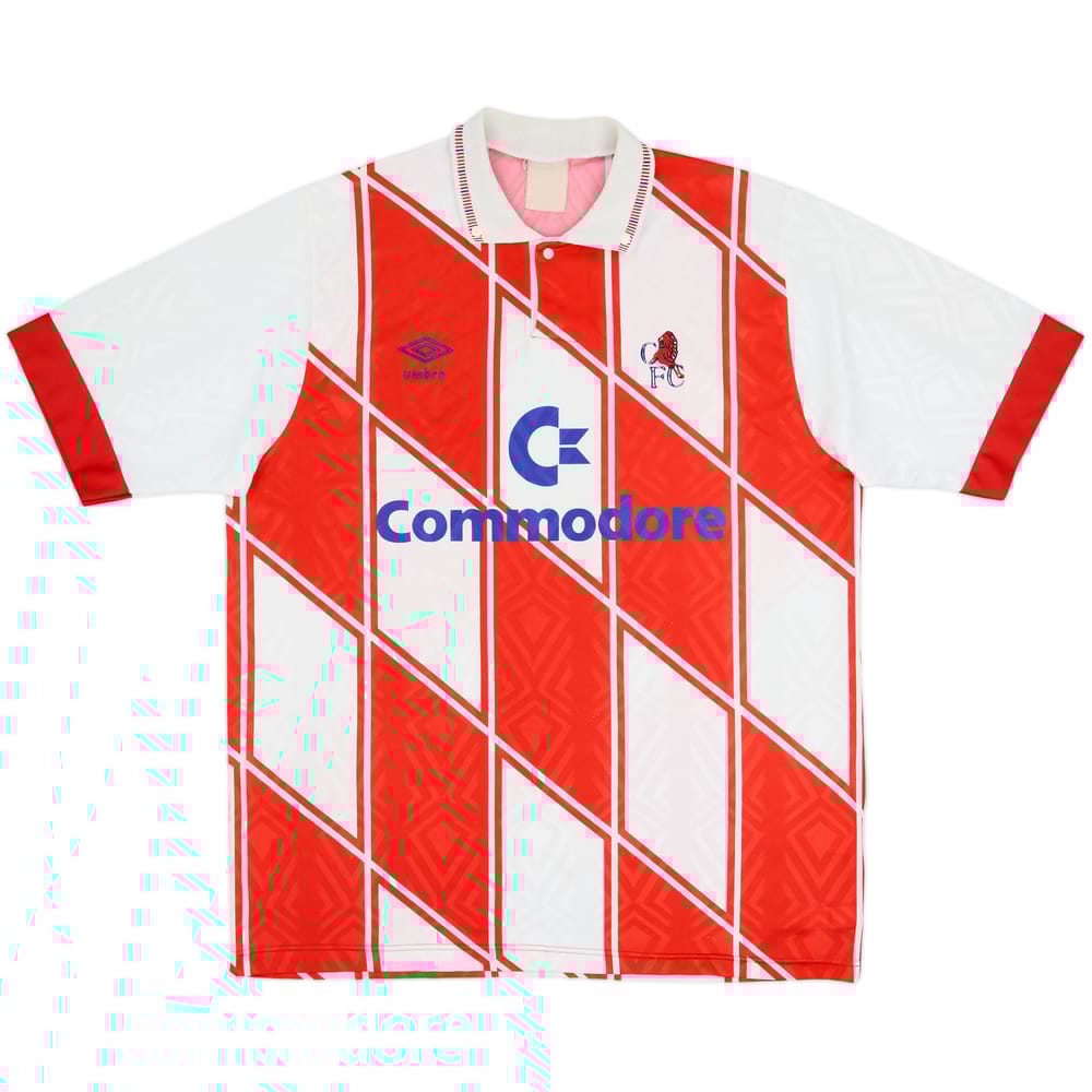 1990-92 Chelsea Away Shirt - 7/10 - (XL)