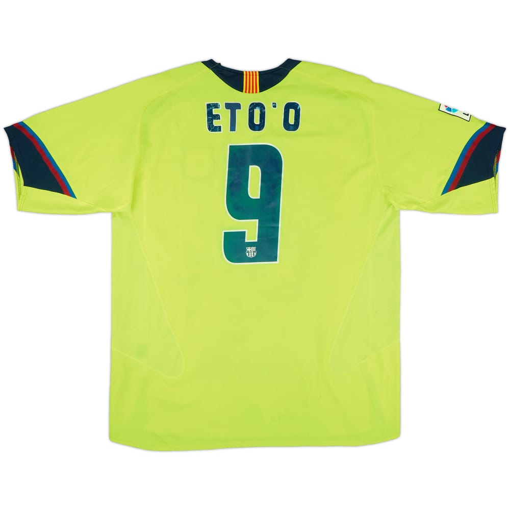 2006-07 Barcelona Third Shirt Eto'o #9 (XL)