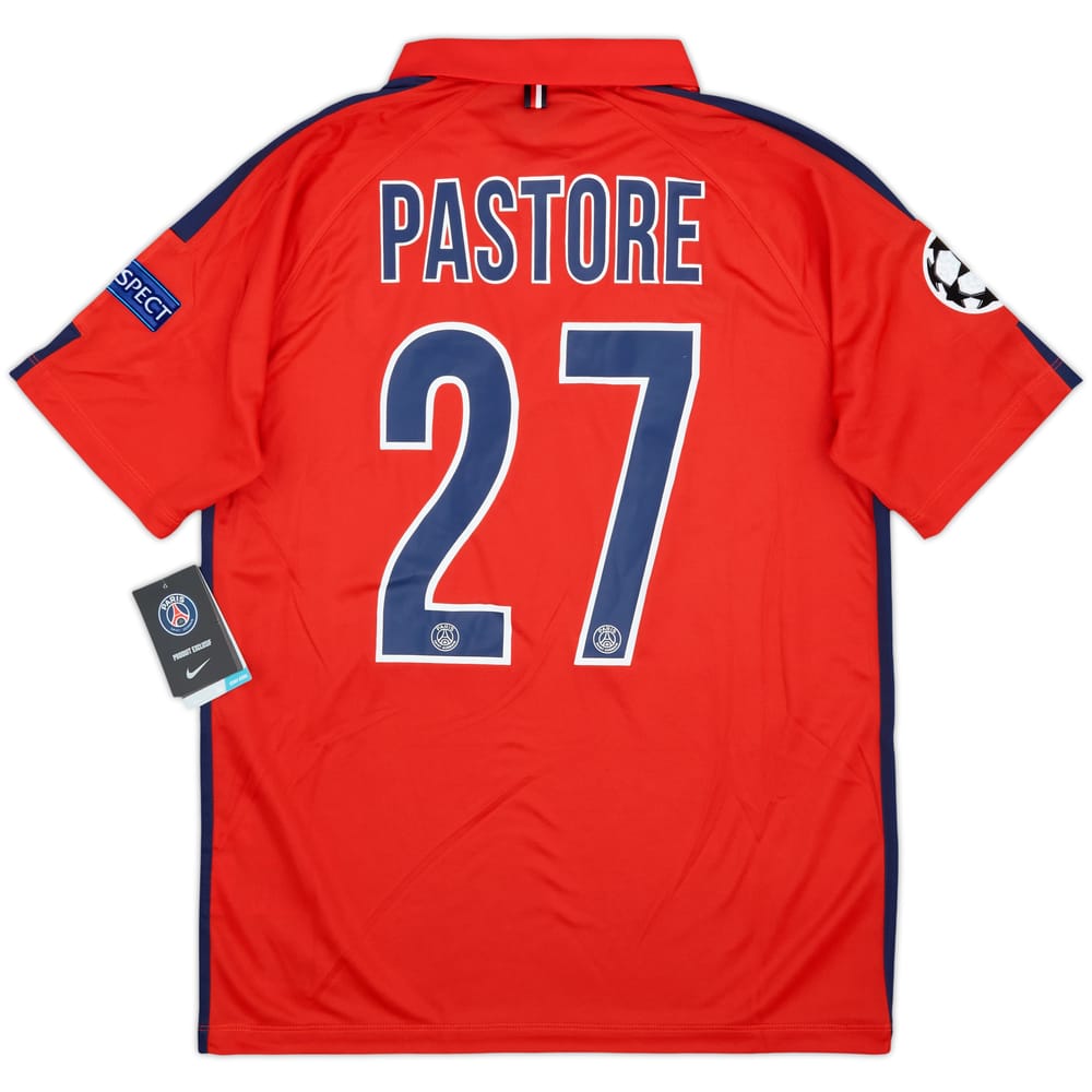 2014-15 Paris Saint-Germain Third Shirt Pastore #27 (M)
