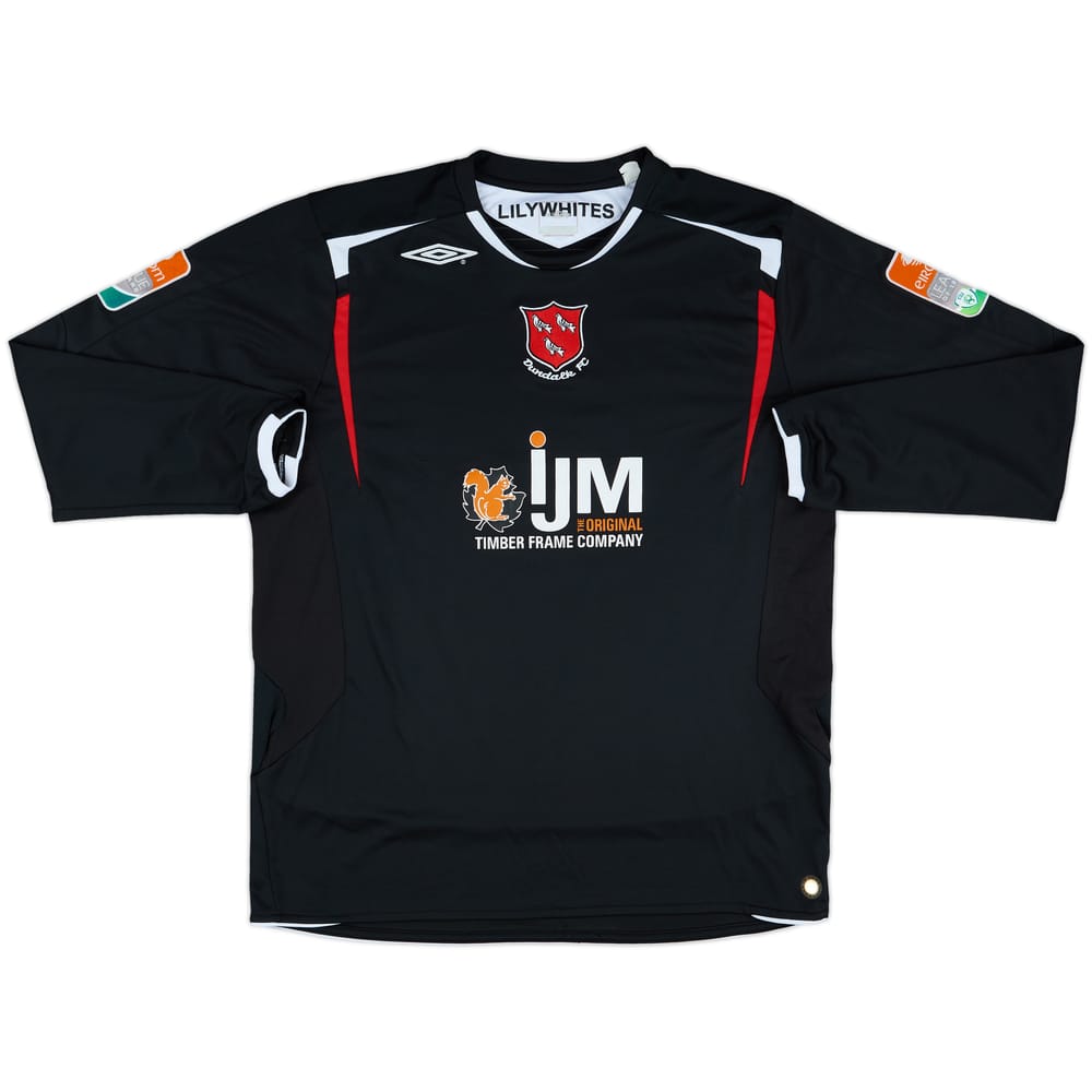2007-08 Dundalk Match Issue Away L/S Shirt #5