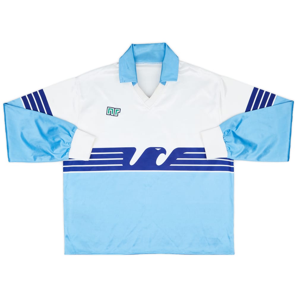 1982-83 Lazio Match Issue Home L/S Shirt #4