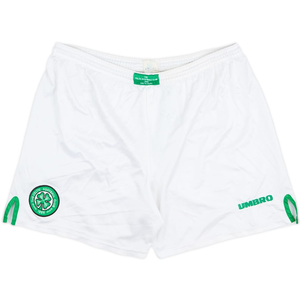 1997-99 Celtic Home Shorts - 8/10 - (XL)