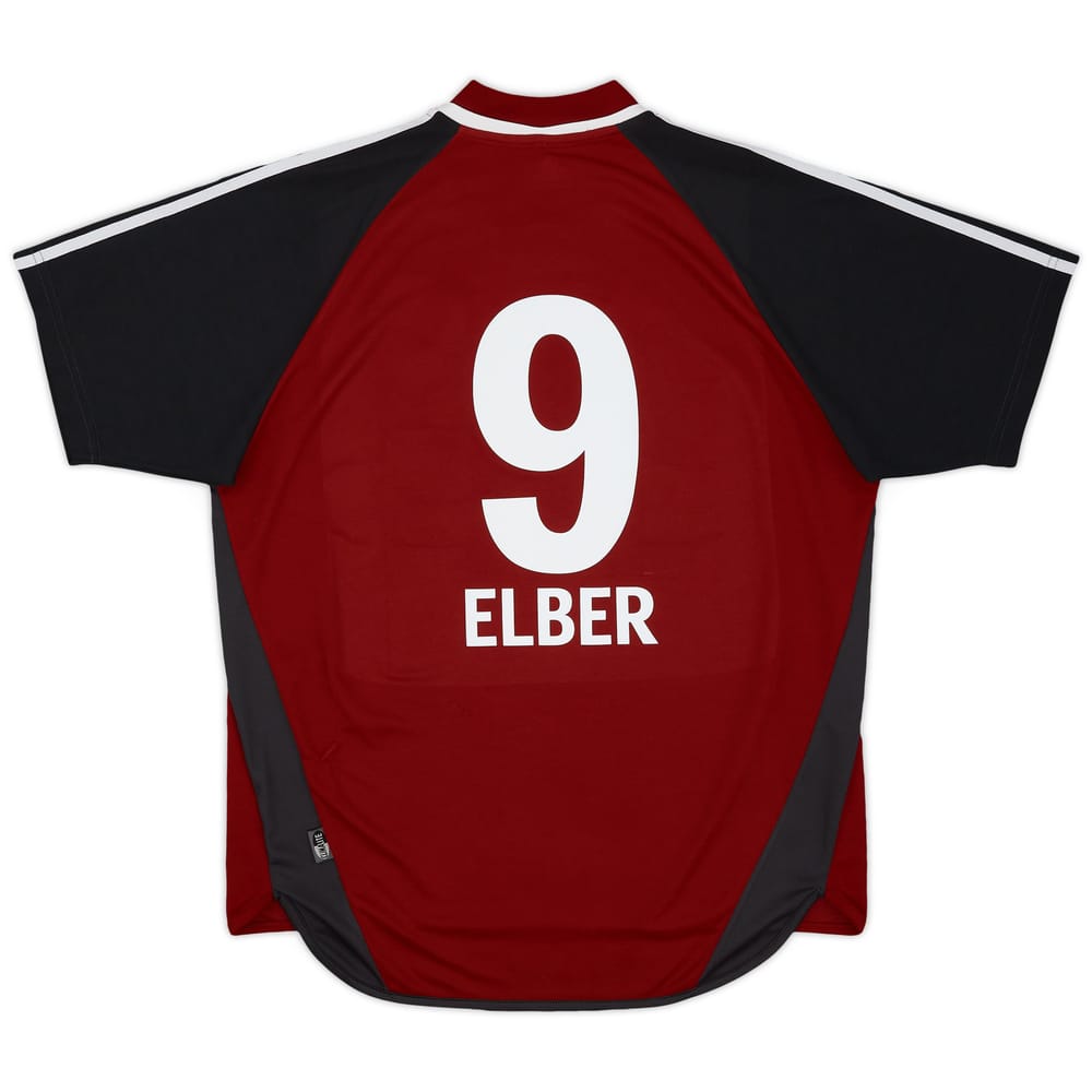 2001-02 Bayern Munich Home Shirt Elber #9 - 6/10 - (L)