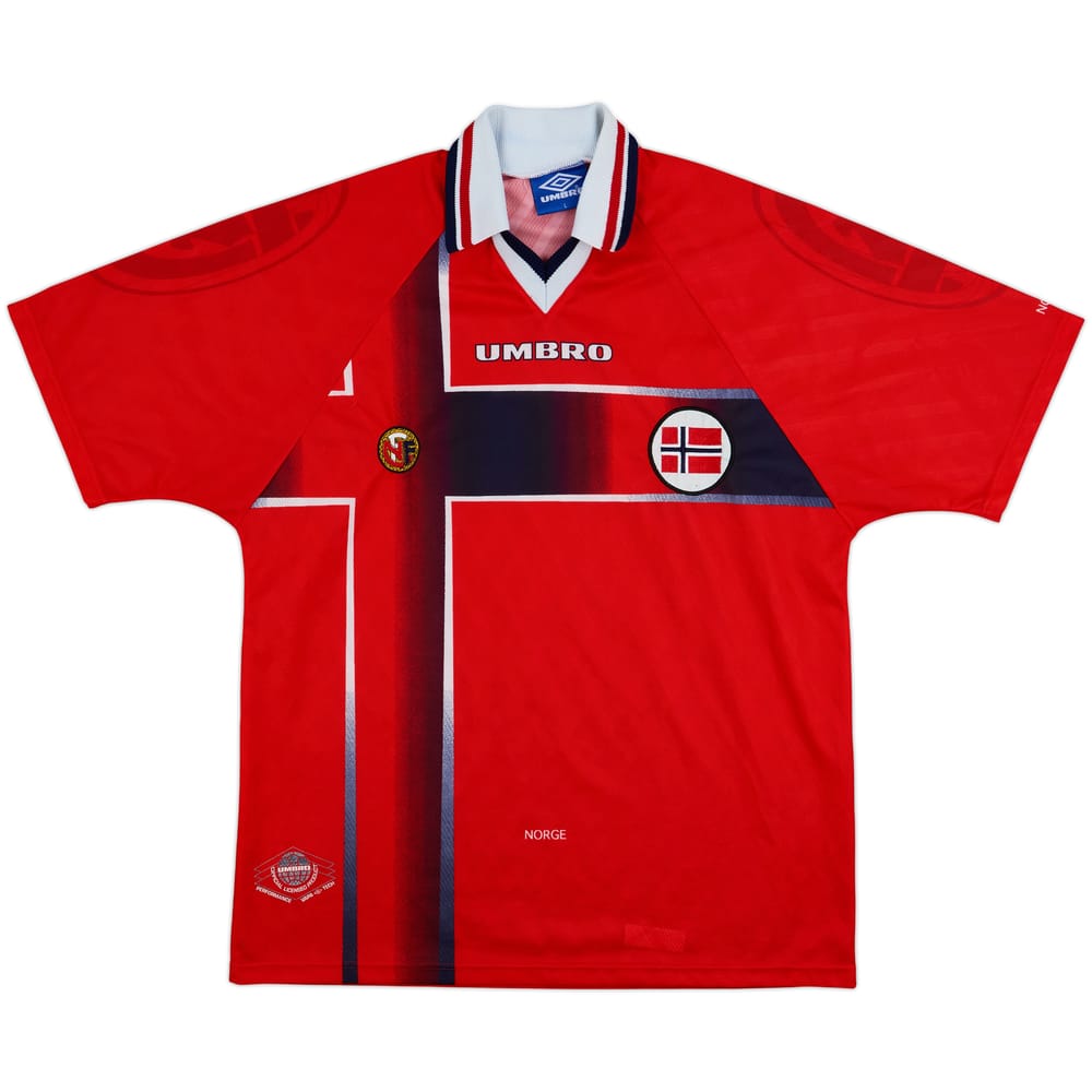 1997-98 Norway Home Shirt - 6/10 - (L)
