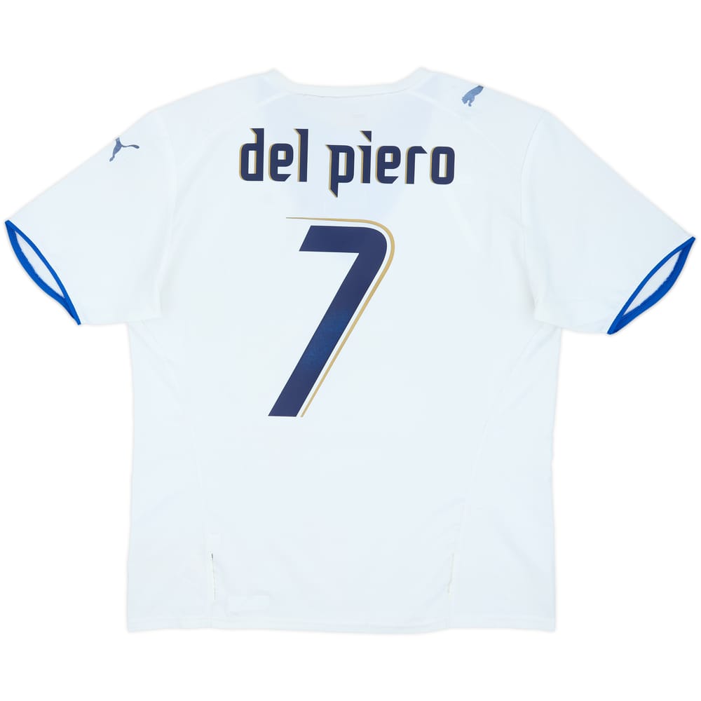 2006 Italy Away Shirt Del Piero #7 - 6/10 - (L)