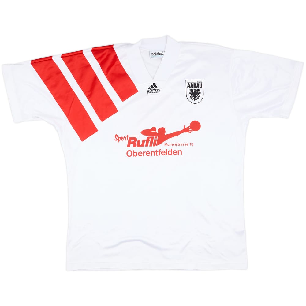 1994-95 Team Aarau Floorball Match Issue Home Shirt #9