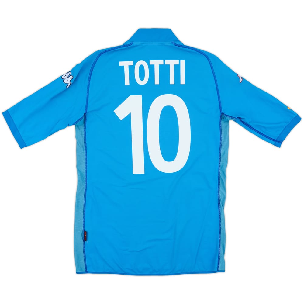 2002 Italy Home Shirt Totti #10 - 5/10 - (XL)