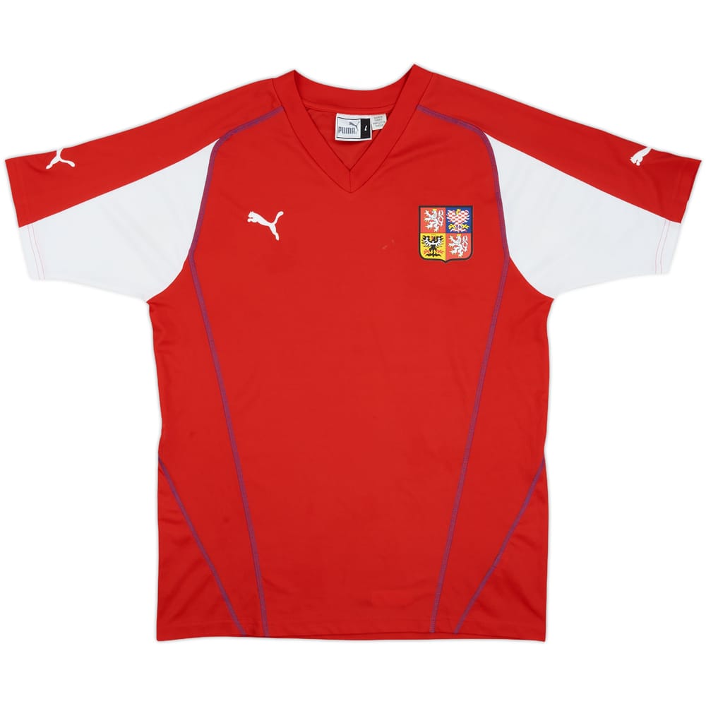 2004-05 Czech Republic Basic Home Shirt - 7/10 - (L)
