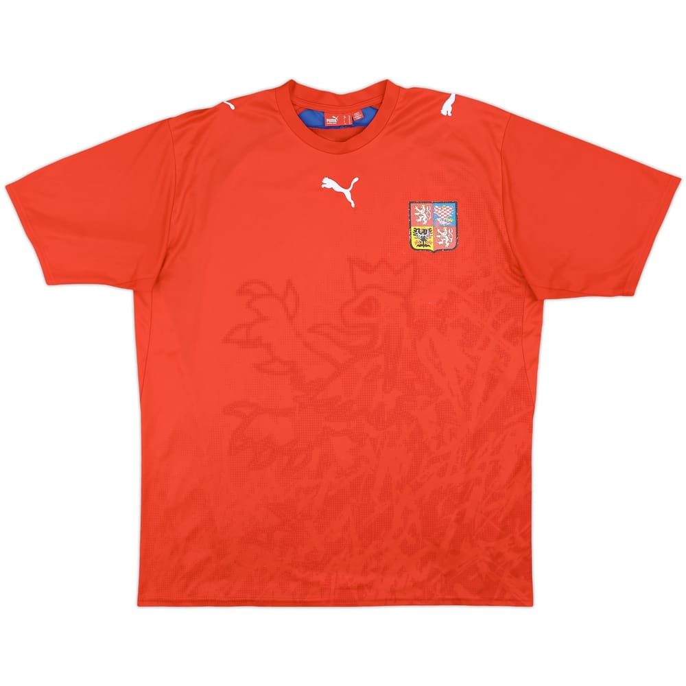 2006-08 Czech Republic Basic Home Shirt - 5/10 - (XL)