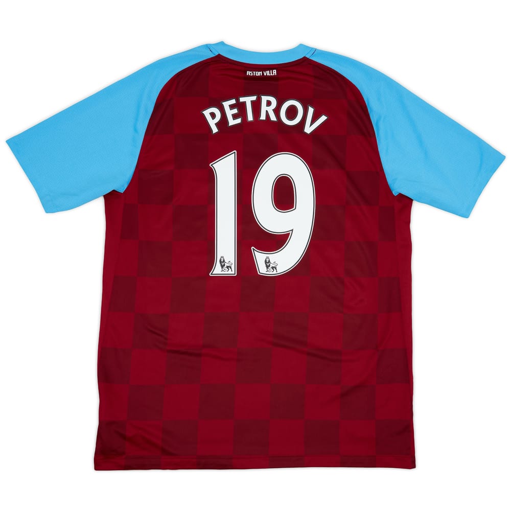 2011-12 Aston Villa Home Shirt Petrov #19 - 6/10 - (L)