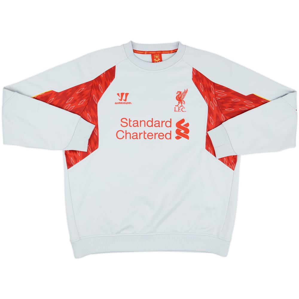 2013-14 Liverpool Warrior Sweat Top - 7/10 - (XL)