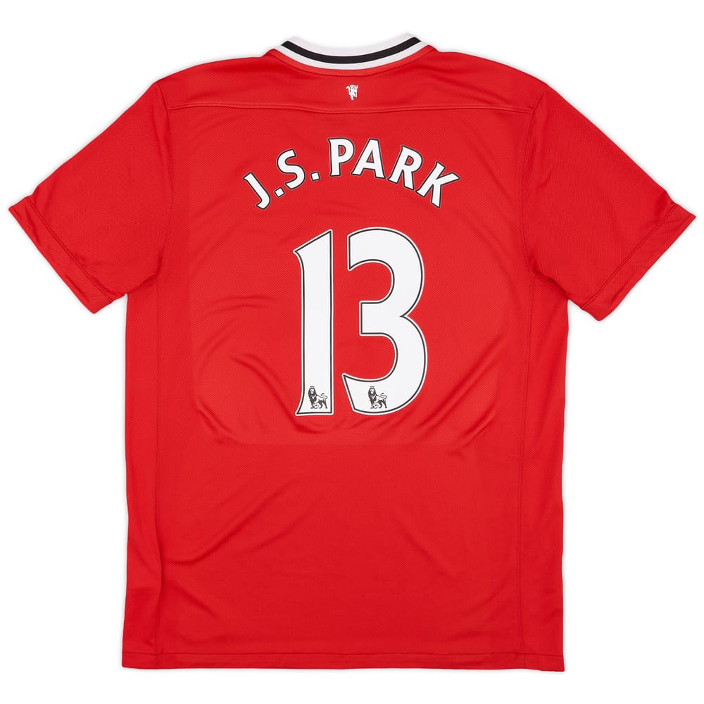 Camiseta de local del Manchester United 2011-12 J.S.Park #13 - 6/10 - (S)