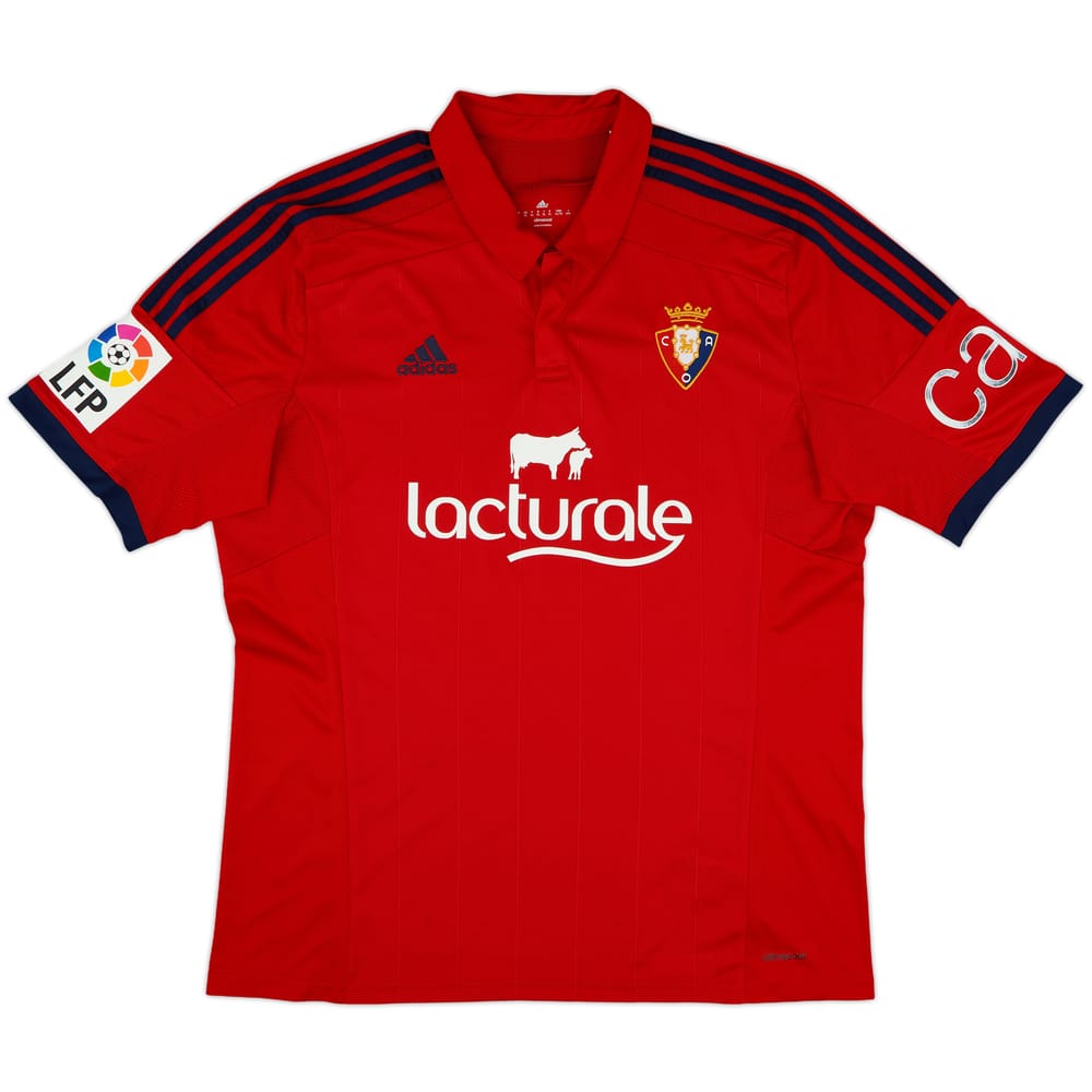 2014-15 Osasuna Home Shirt - 8/10 - (XL)