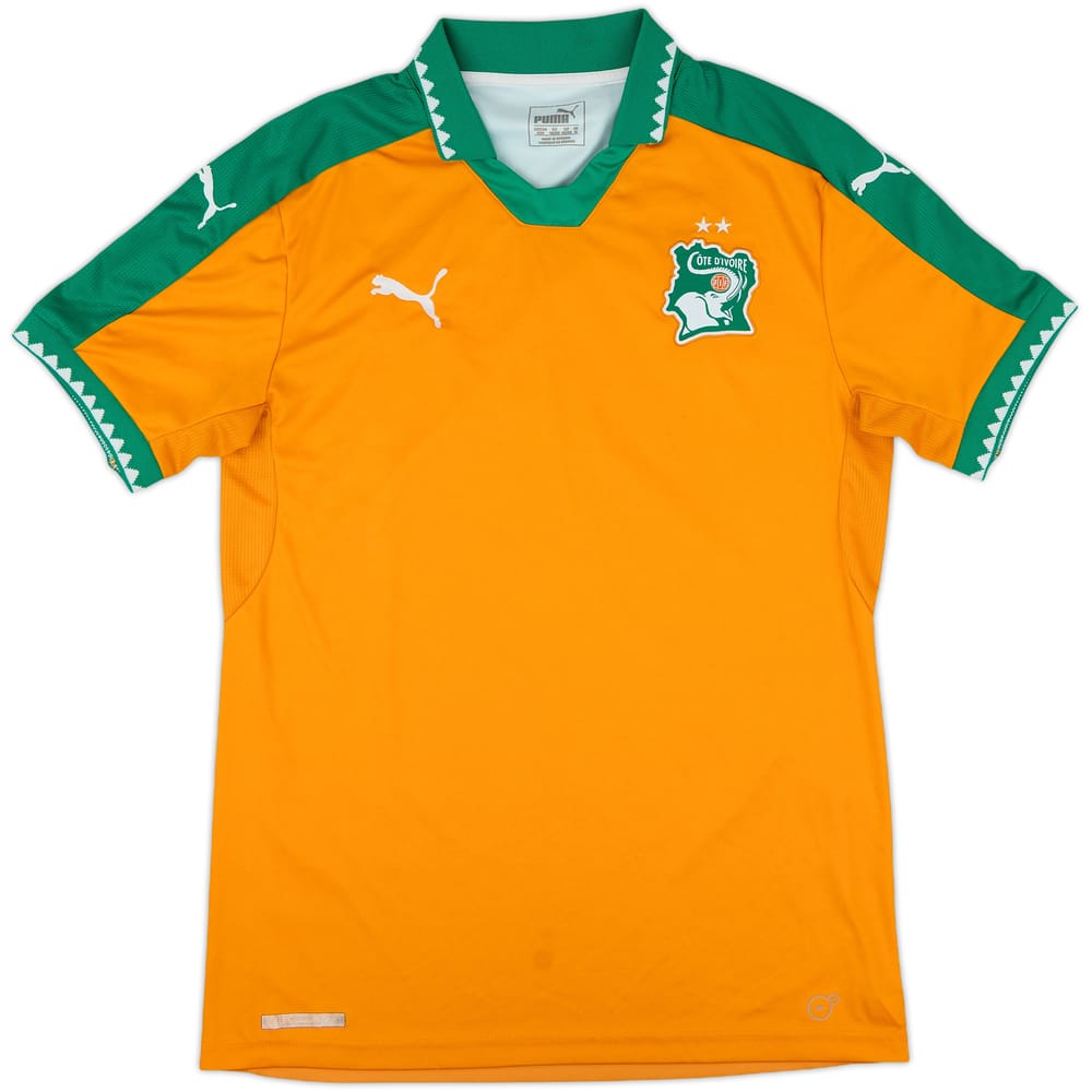 2017-18 Ivory Coast Home Shirt - 9/10 - (M)