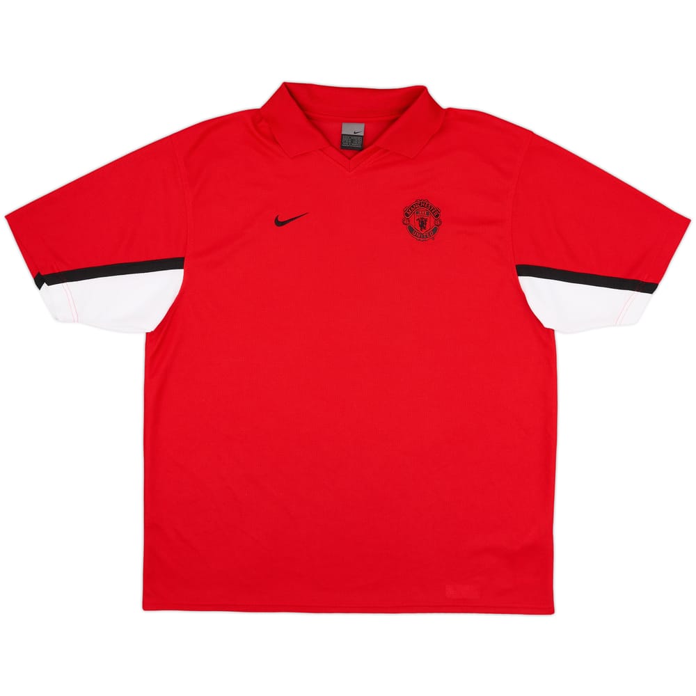 2007-08 Manchester United Nike Training Shirt - 9/10 - (XL)