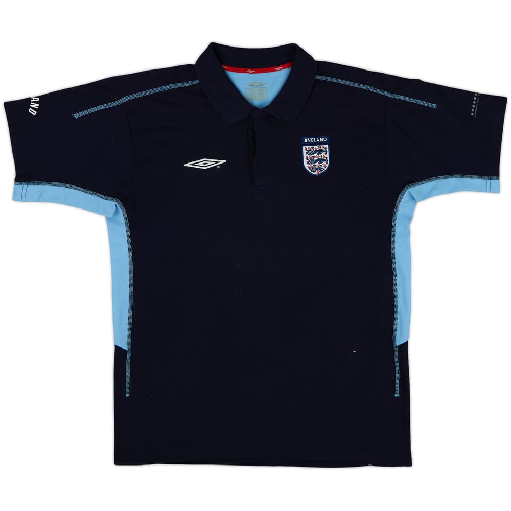 2005-06 England Umbro Polo Shirt - 8/10 - (L)