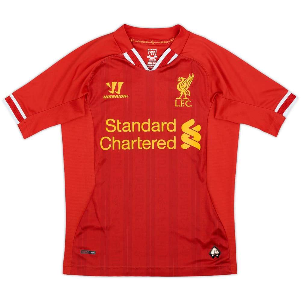2013-14 Liverpool Home Shirt - 4/10 - (S.Boys)