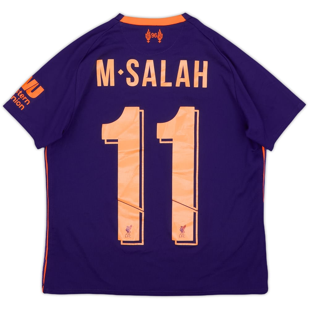2018-19 Liverpool Away Shirt M.Salah #11 - 8/10 - (S.Boys)