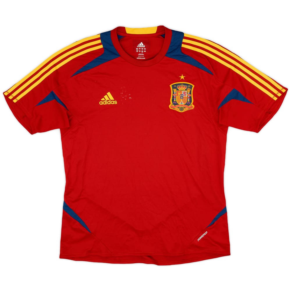 2011-12 Spain adidas Formotion Training Shirt - 7/10 - (XL)