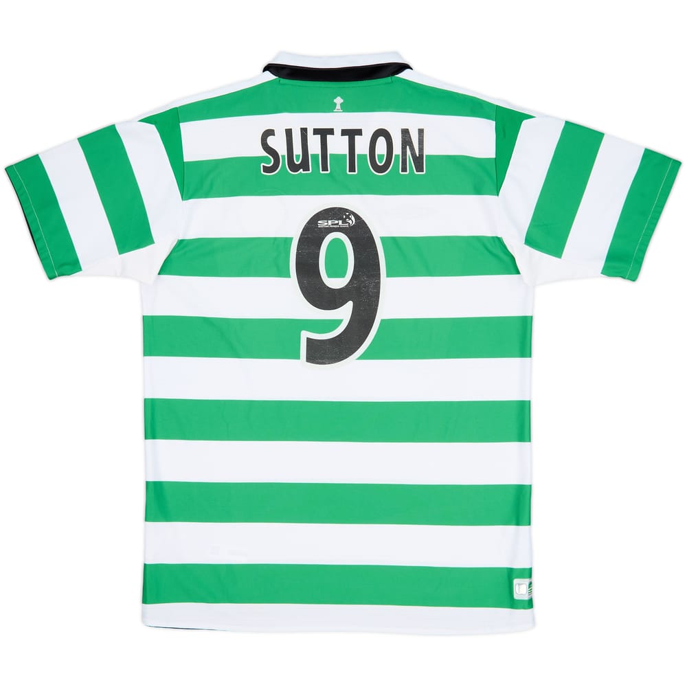 2004-05 Celtic Home Shirt Sutton #9 - 7/10 - (L)