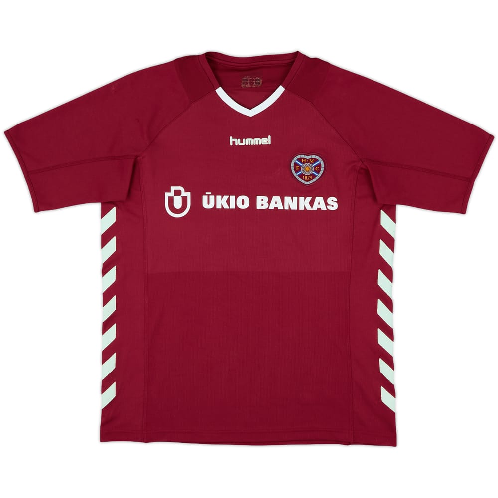 2005-06 Hearts Home Shirt - 7/10 - (L)