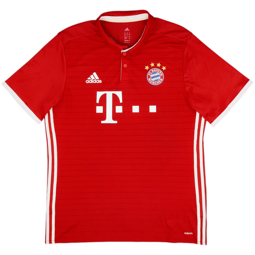 2016-17 Bayern Munich Authentic Home Shirt - 7/10 - (XL)