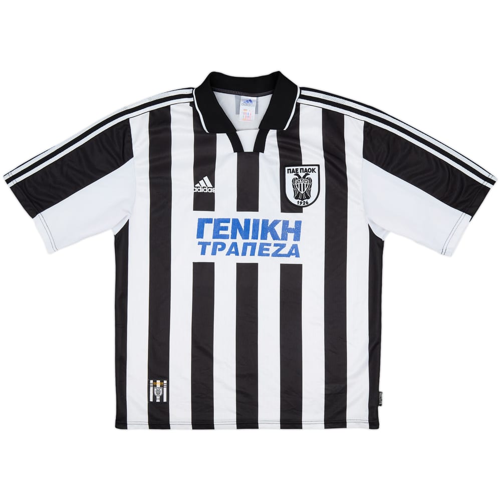 1999-00 PAOK Home Shirt - 4/10 - (L)