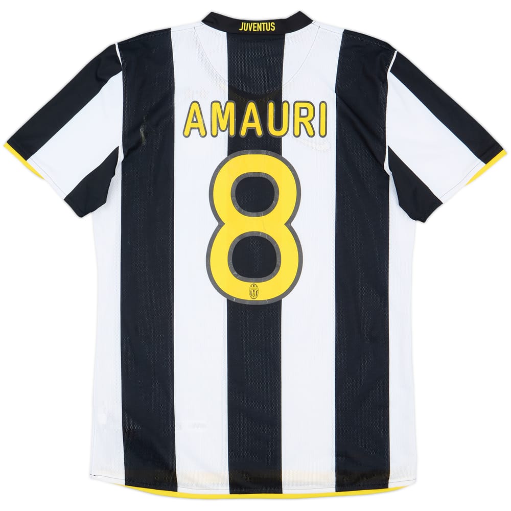 2008-09 Juventus Home Shirt Amauri #8 - 6/10 - (L)