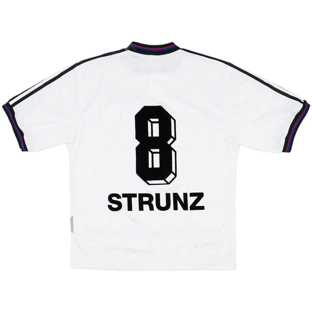 1996-98 Bayern Munich Away Shirt Strunz #8 - 7/10 - (M)