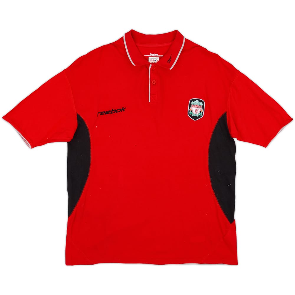 2002-03 Liverpool Reebok Polo Shirt - 7/10 - (XL)