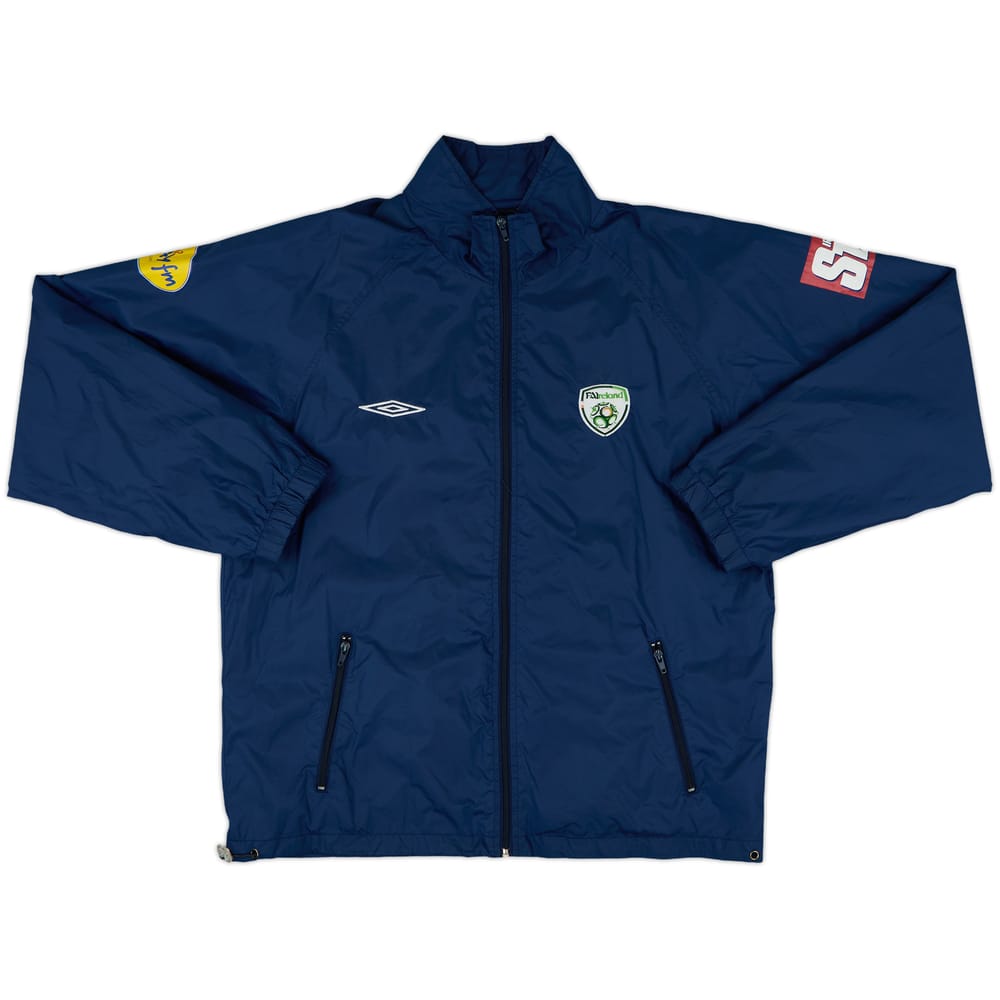 2004-06 Ireland Umbro Hooded Rain Jacket - 9/10 - (M)
